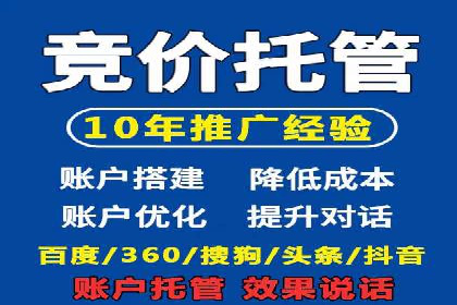 sem竞价托管代运营的五大经典案例